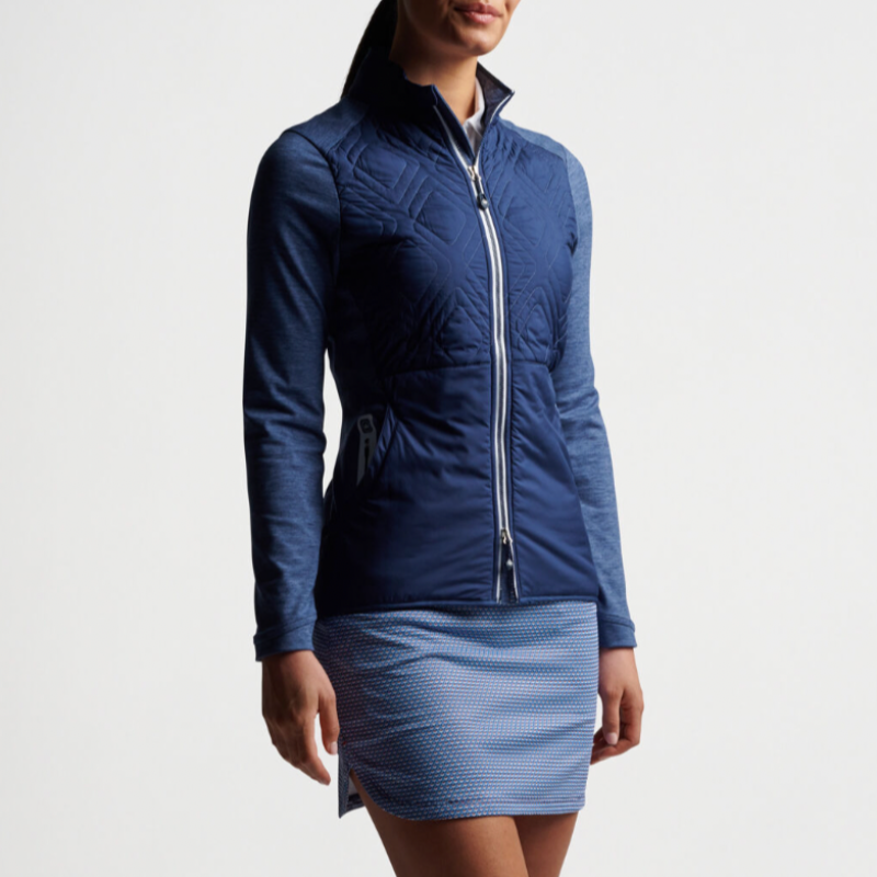 Peter Millar Madeline Hybrid Jacket - Navy