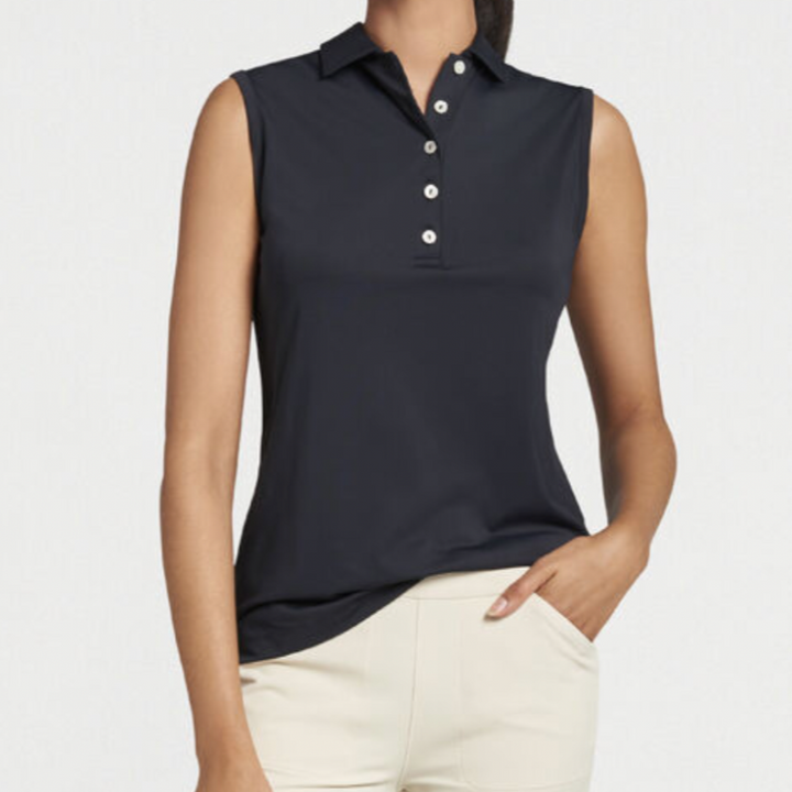 Peter Millar Perfect Fit S/L Polo - Black