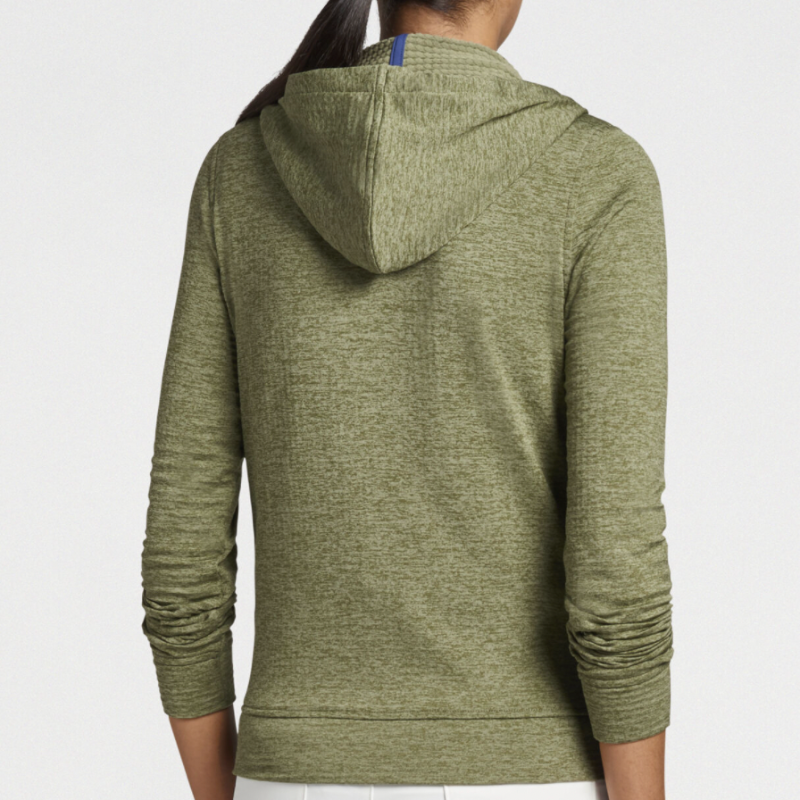 Peter Millar Performance Hoodie - Military Green