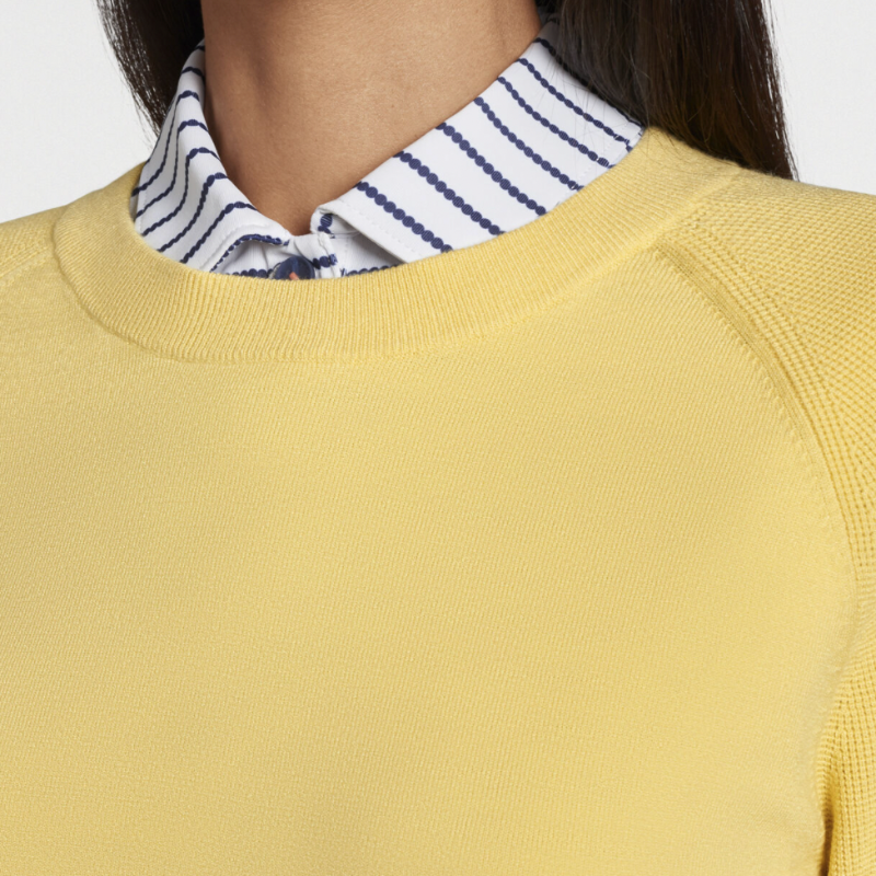 Peter Millar Sport Crewneck Sweater - Daisy