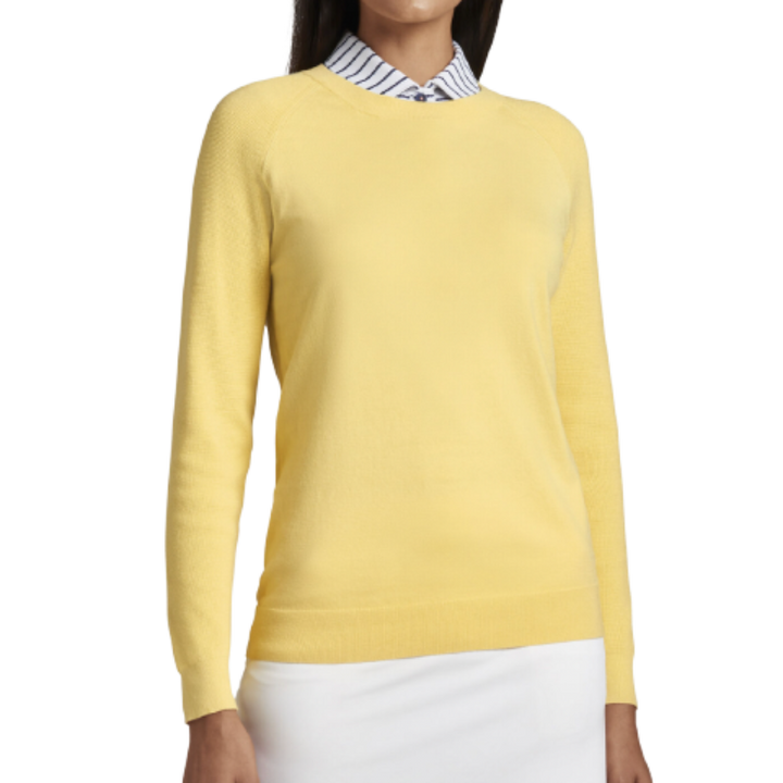 Peter Millar Sport Crewneck Sweater - Daisy