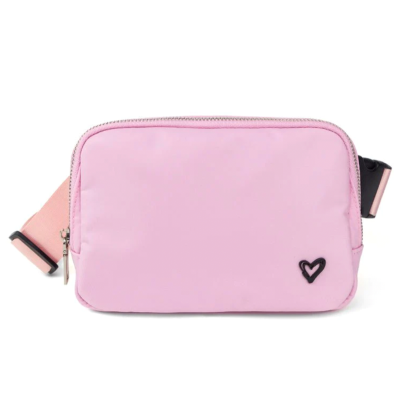 PreneLOVE Nylon Belt/Crossbody Bag - Pink