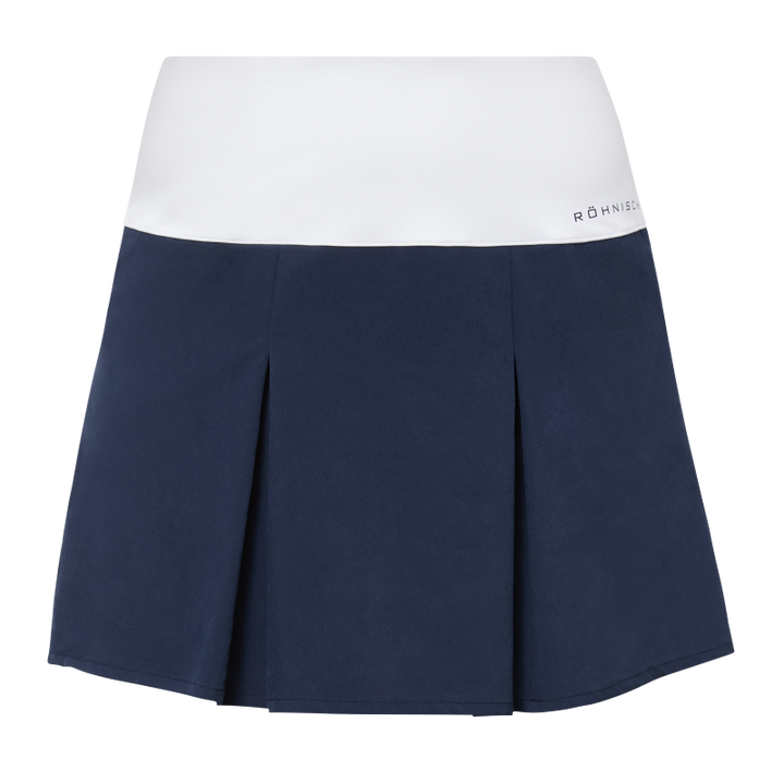 Rohnisch Aurora Pleated Skort - Navy