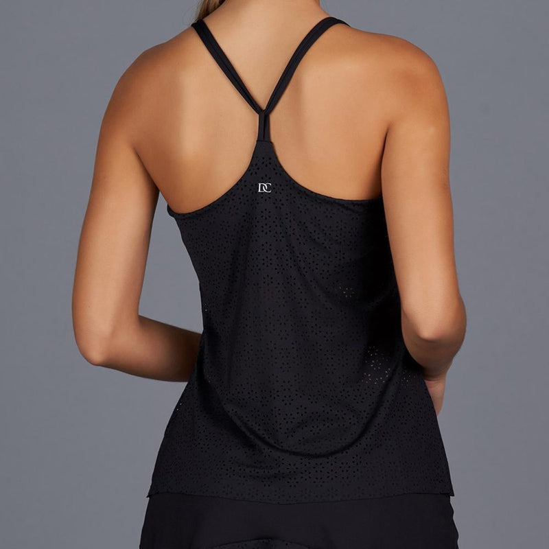 Denise Cronwall All Season Spaghetti Strap Top - Black