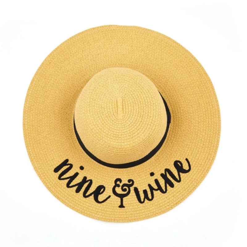 Modinno Nine & Wine Hat - Nat/Black