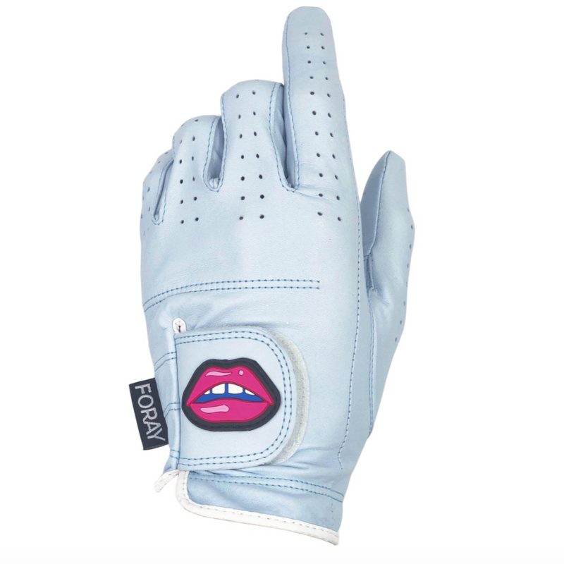 Foray Golf Glove Asher Lips - Ice Blue
