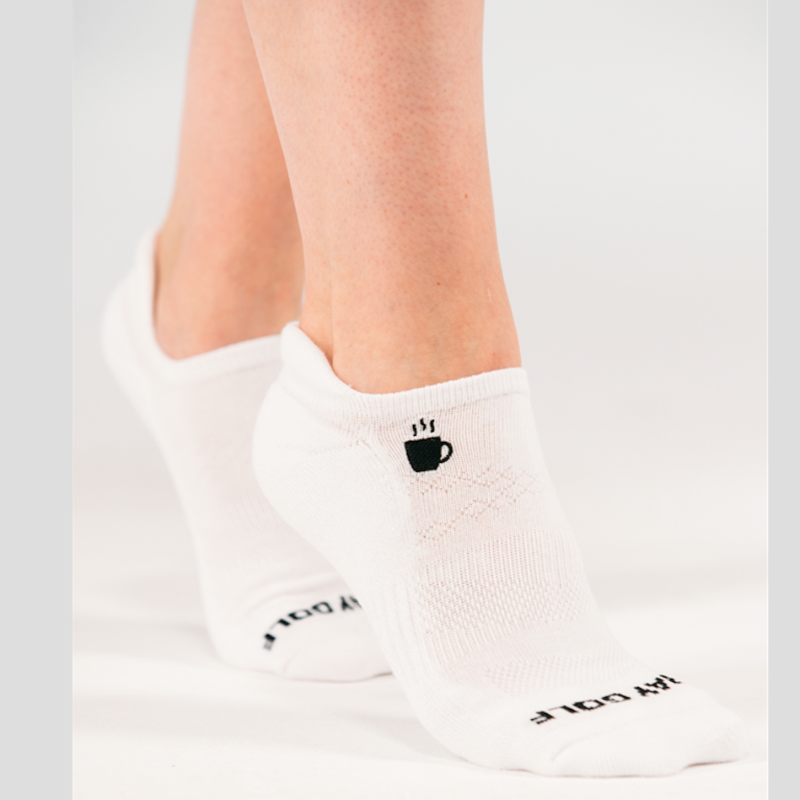 Foray Golf Lingo Ankle Socks - Breakfast/Ball