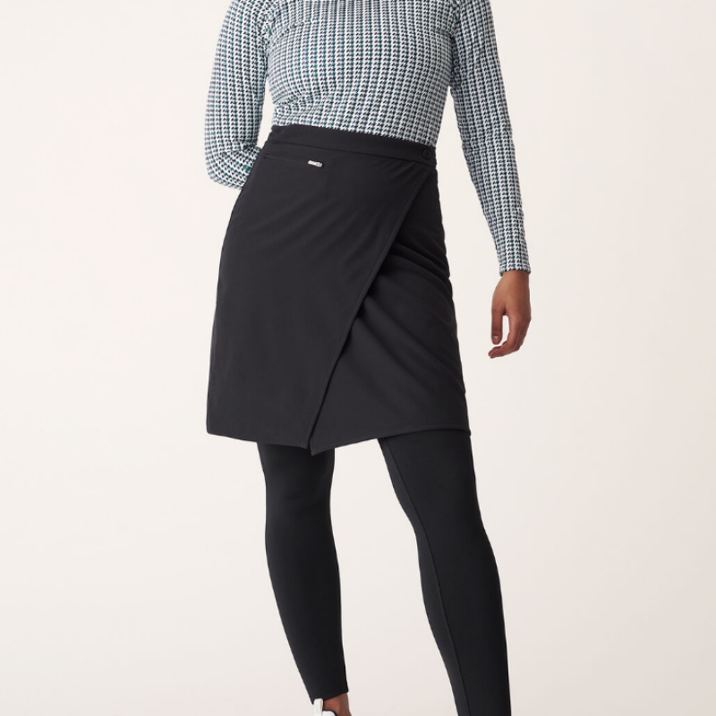 Rohnisch Luna Wrap Skirt - Black