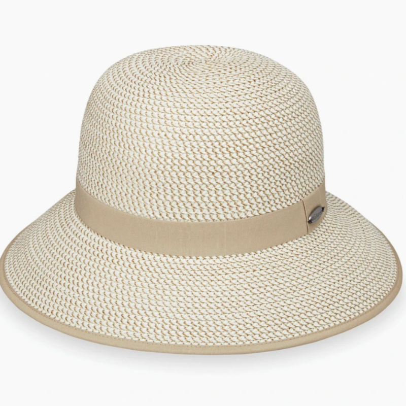 Wallaroo Darby Hat - Ivory/Taupe