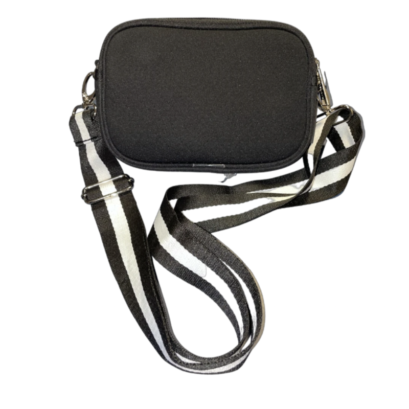 preneLOVE Dual Zip Belt/Crossbody Bag - Onyx