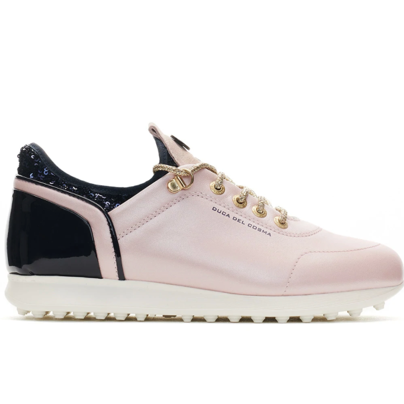 Duca Del Cosma Pose Golf Shoe - Navy/Pink