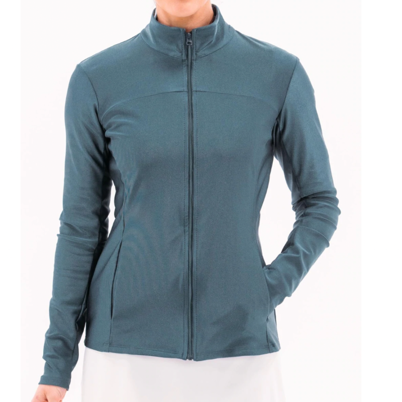 Foray Golf Lux Shine L/S Layer - Blue