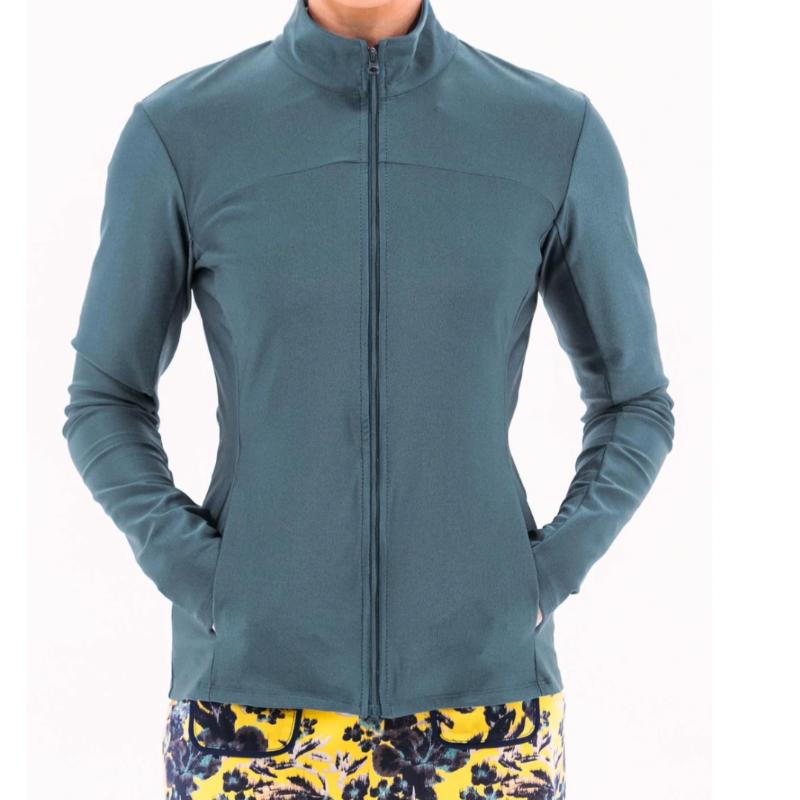 Foray Golf Lux Shine L/S Layer - Blue