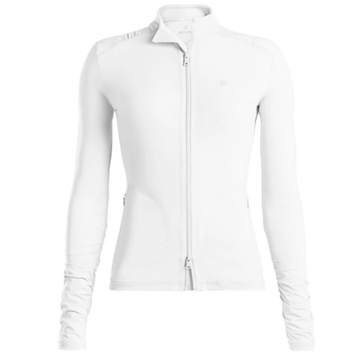 G/FORE Featherweight Full-Zip L/S Top - Snow