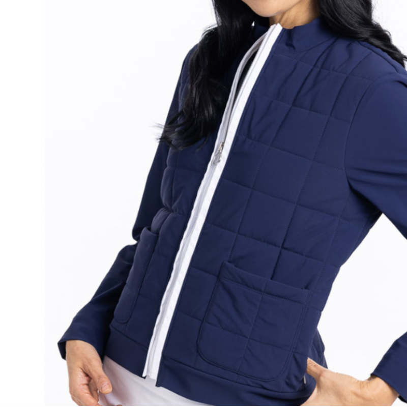 Kinona PV Quilted Jacket - Navy
