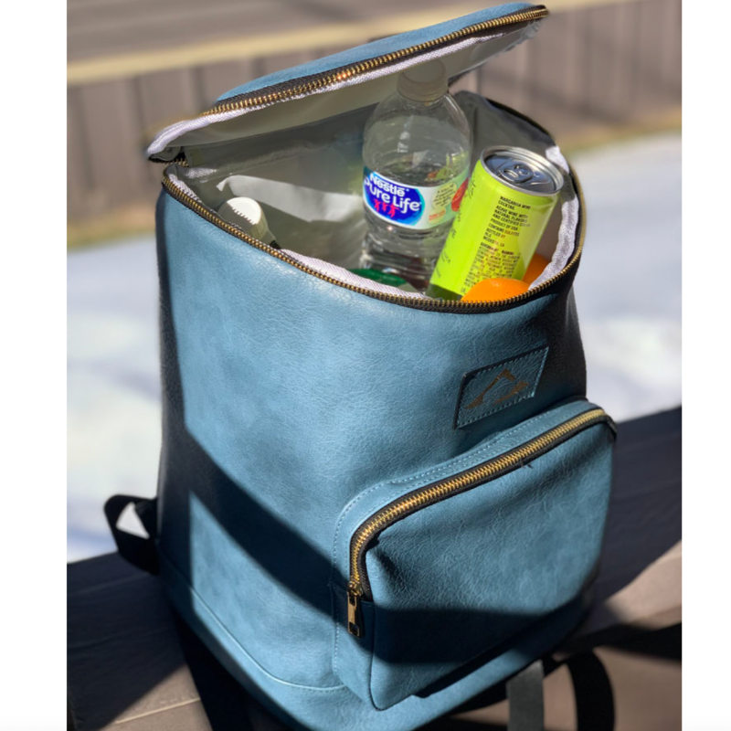 NiceAces Backpack Cooler - Blue