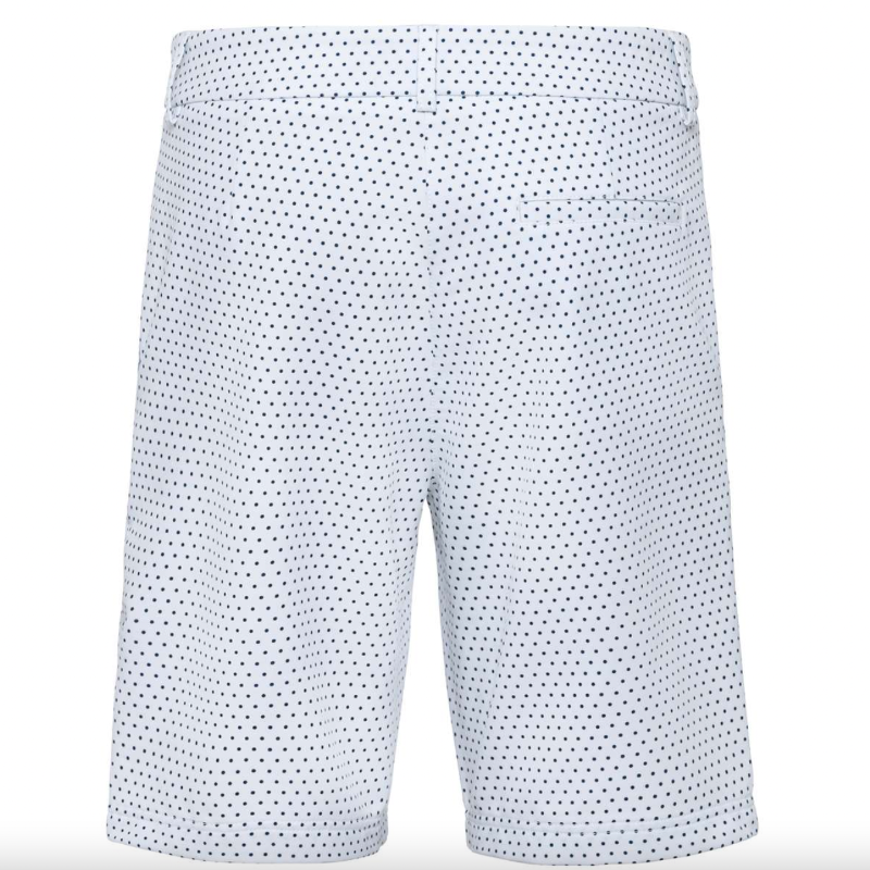 Golfino Perfect Round Bermuda Shorts - White Dot