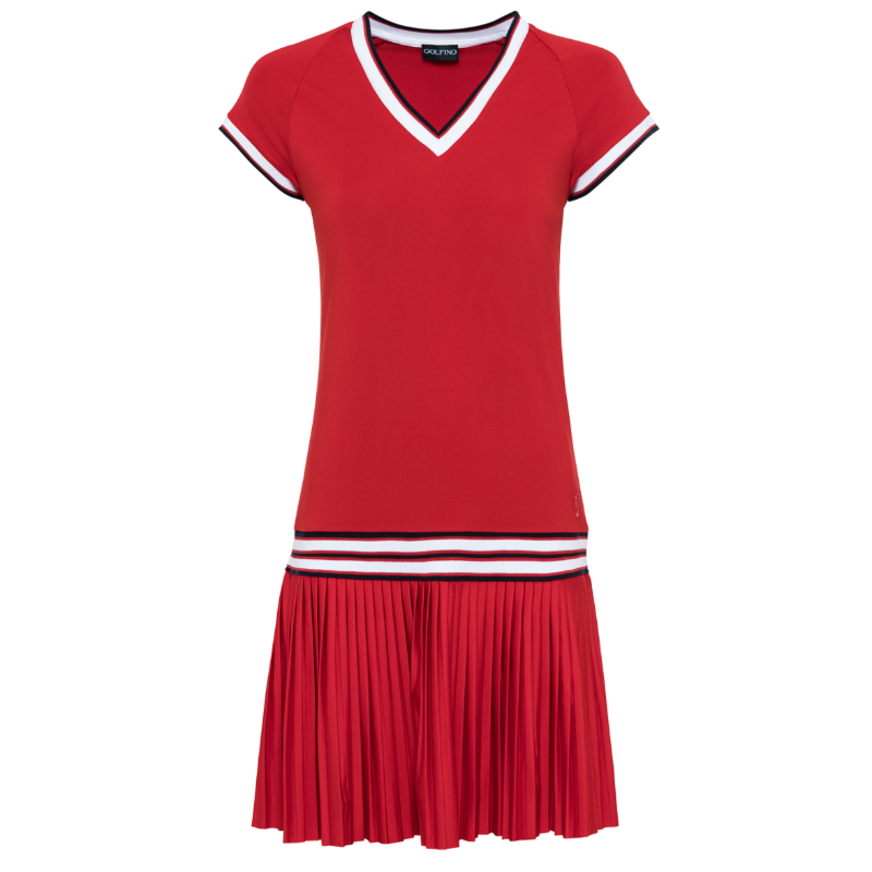 Golfino S/S Verona Dress - Red