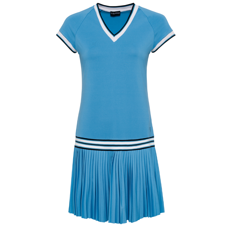 Golfino S/S Verona Dress - Turquoise