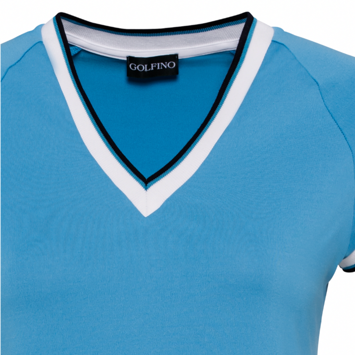 Golfino S/S Verona Dress - Turquoise