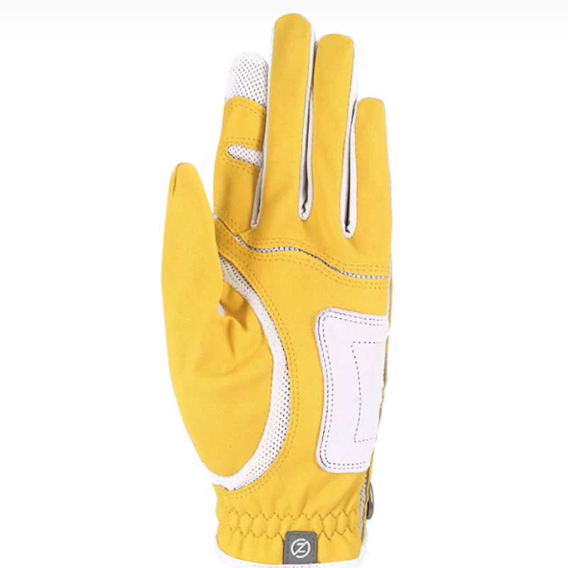 Zero Friction Synthetic Golf Glove (Right) - Yellow