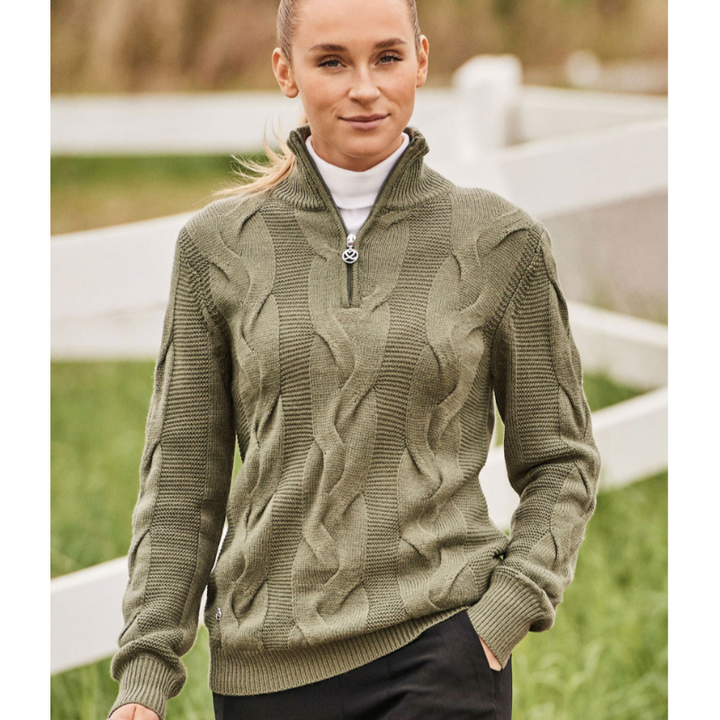 Daily Sports Addie Sweater - Olive