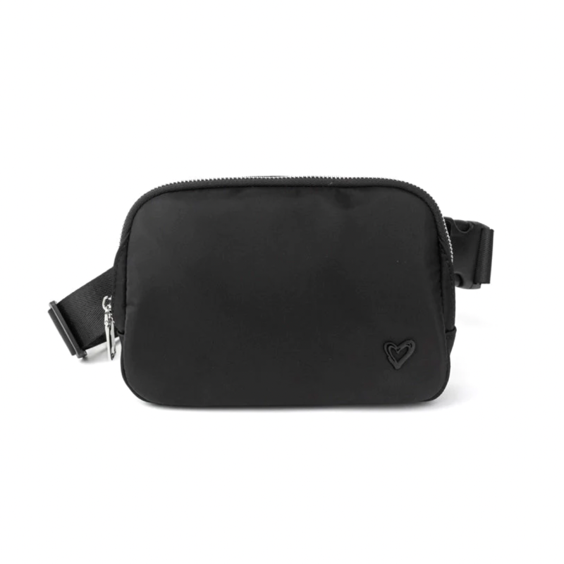 PreneLOVE Nylon Belt/Crossbody Bag - Black
