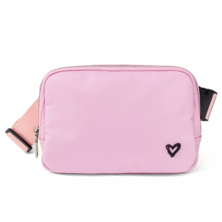 PreneLOVE Nylon Belt/Crossbody Bag - Pink