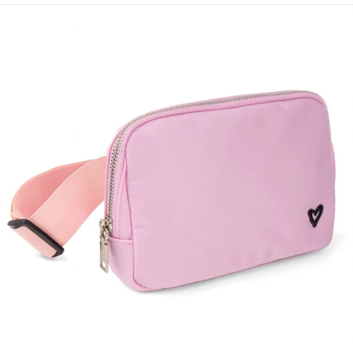 PreneLOVE Nylon Belt/Crossbody Bag - Pink
