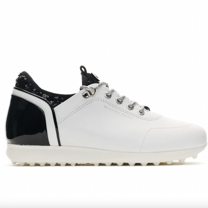 Duca Del Cosma Pose Golf Shoe - White/Black