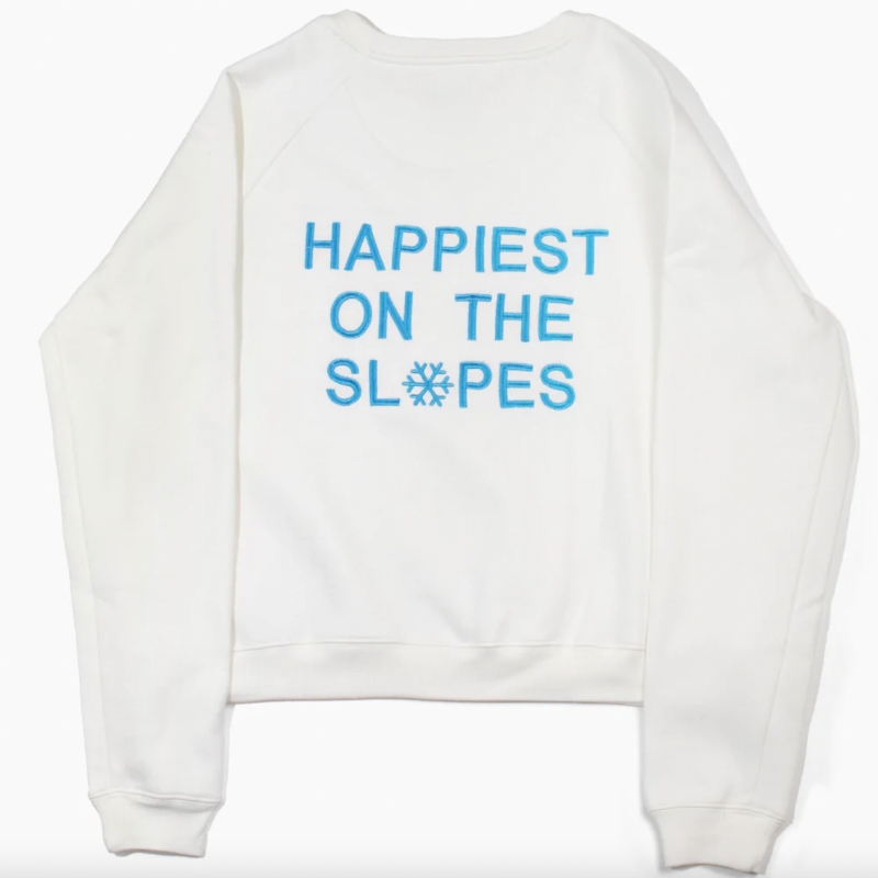 CourtLife Happiest On The Slopes Sweatshirt