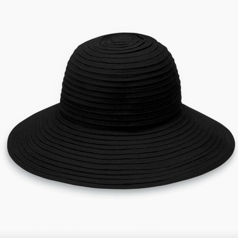 Wallaroo Scrunchie Hat - Black