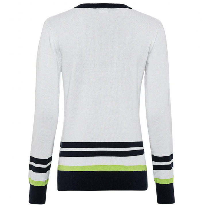 Golfino Drive Sweater - Optic White