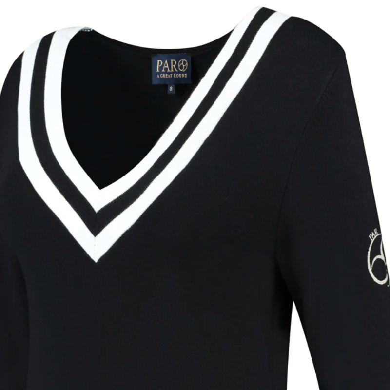 PAR69 Belle V-Neck Sweater - Black