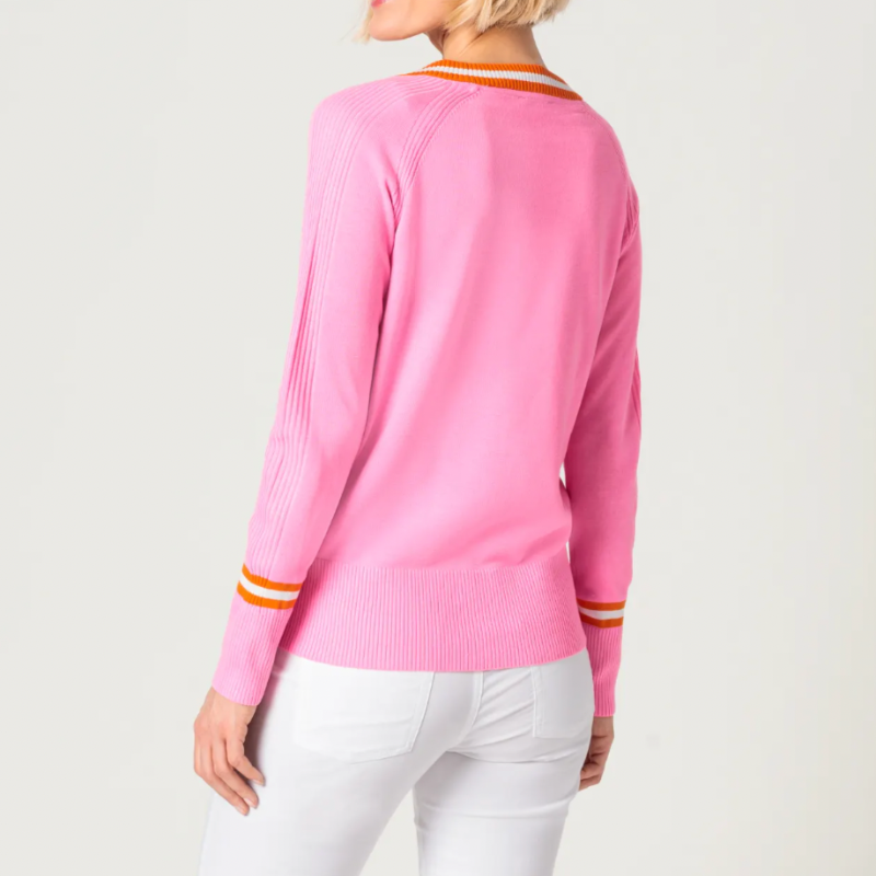 Golfino Natural Light Sweater - Shocking Rose