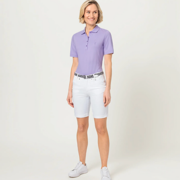 Golfino Martina S/S Polo - Lavender