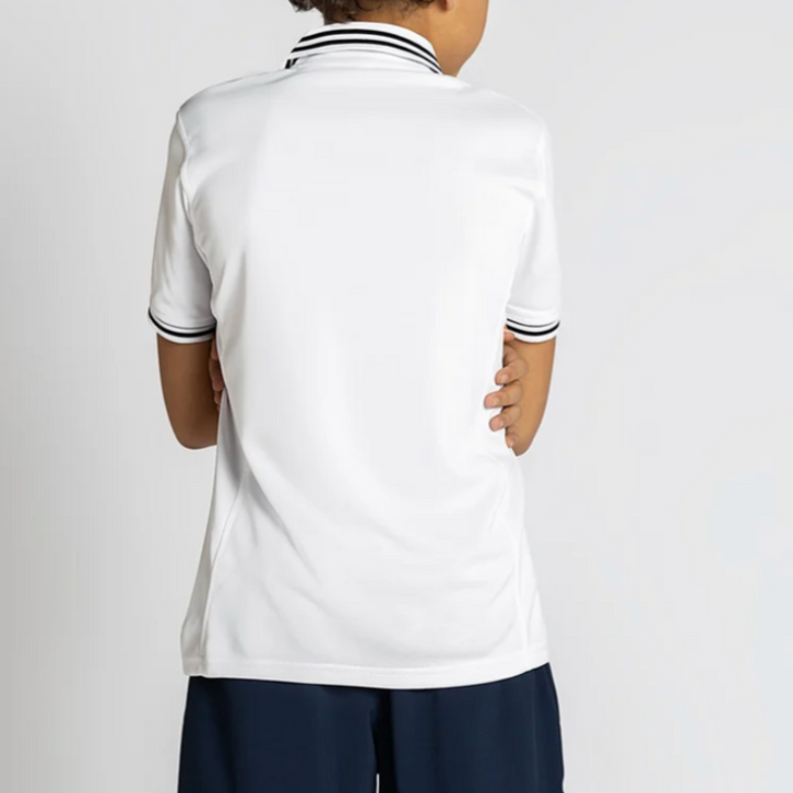 InPhorm Boys S/S Polo - White/Midnight