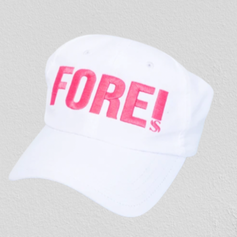 Scratch SEVENTY Hat with FORE - White