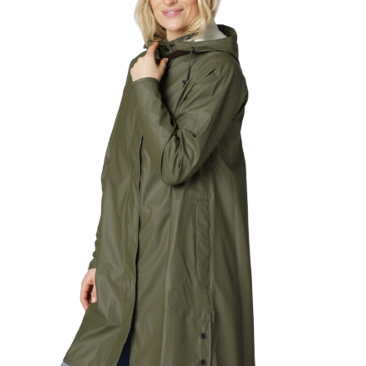 Ilse Jacobsen Raincoat - Army Green