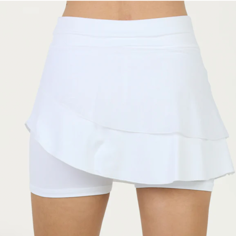 Sofibella Bliss 13" Skort - White