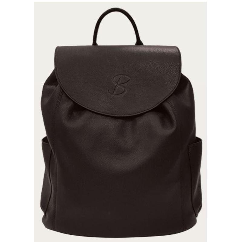 Sofibella Leather Backpack - Black