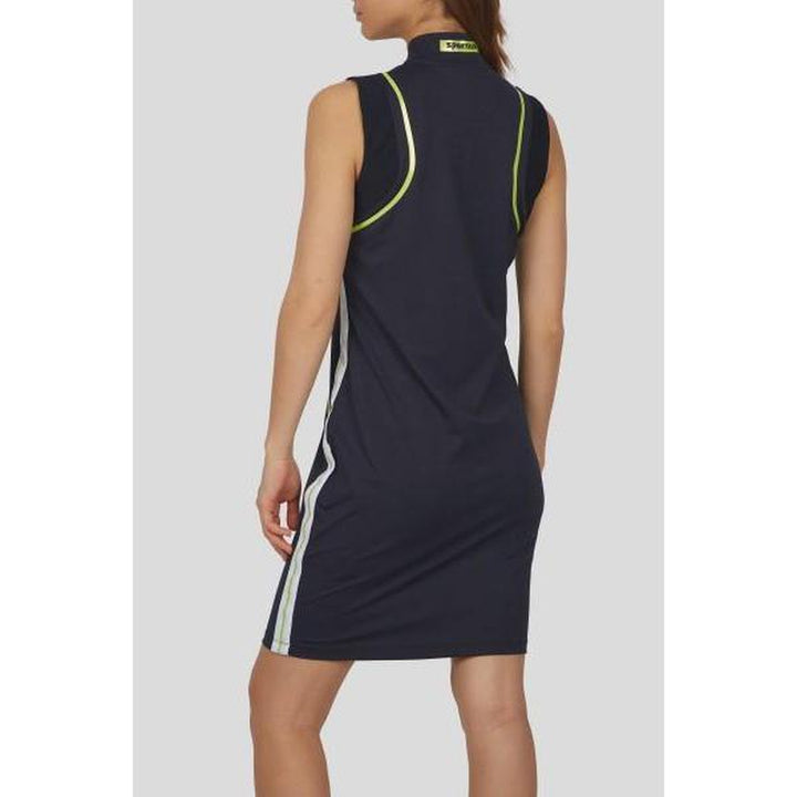Sportalm Indiasos S/L Dress - Black/Lime