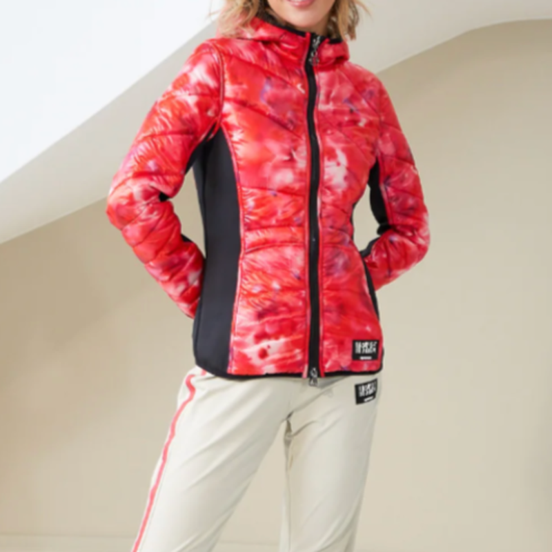 Sportalm Samira Reversible Jacket - Silver/Fuchsia