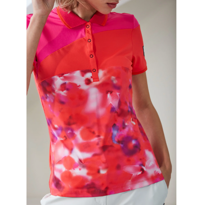 Sportalm Spring S/S Polo - Fuchsia