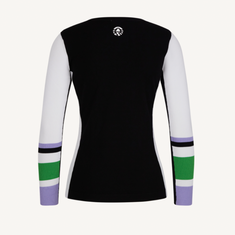 Sportalm Tallulah Colorblock Sweater - Kelly Green