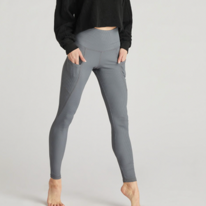 Strut This Atlas Legging - Slate Grey