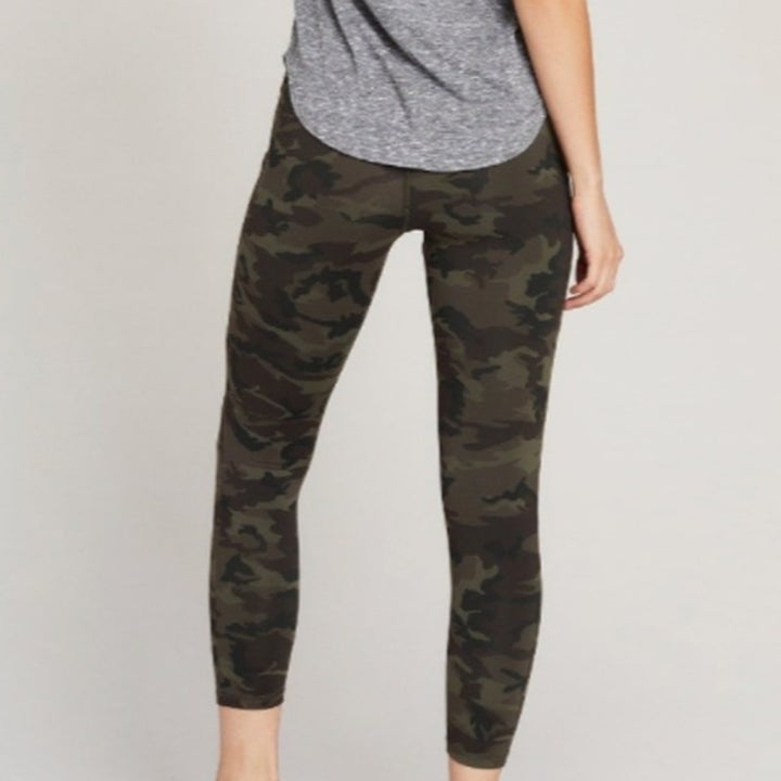 Strut This Flynn High Rise Legging-Green Camo