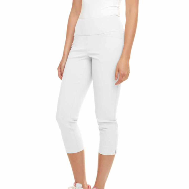 Swing Control Masters Crop Pant (24") - White