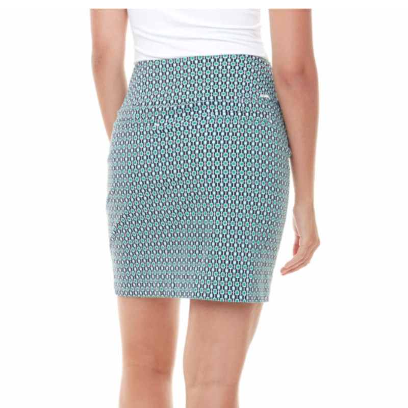 Swing Control Nexus Skort (18") - Green/Navy