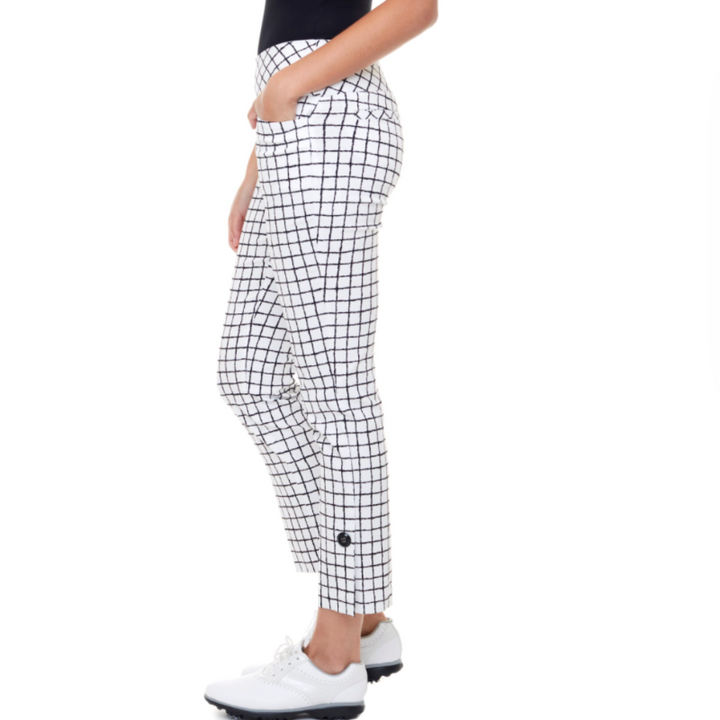 Swing Control Pants (28") - Black/White Grid